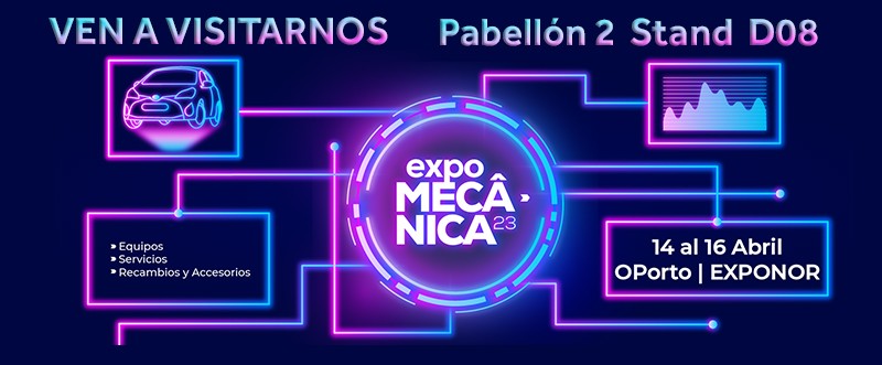 Visita nuestro stand en Expomecânica 2023